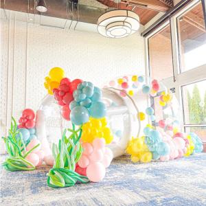 Wholesale Outdoor Party 3.0m 4.0m Diameter Blow Up Inflatable Bubble House Tent Transparent Balloon House Dome Tent from china suppliers