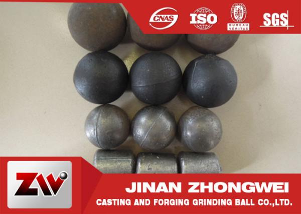 Quality 55-65HRC Hardness Grinding Media Balls for ball mill with 55-65HRC Hardness for sale