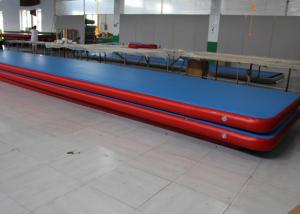 China Kids Gymnastic Club Blow Up Gymnastics Mat , Inflatable Cheer Mat Long Life Span on sale