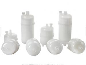 China ISO White Polytetrafluoroethylene Capsule Filters , Nonsterile Nylon Capsule Filters For Water Solution on sale