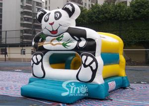 China Indoor Panda Inflatable Bounce Houses Mini Jumping Castles for Sale on sale