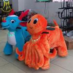 Hansel children's electric car ride on toy plush animal rides electric animal