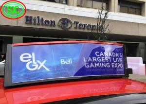 Wholesale Eye-Catching Advertising Car LED Sign Display with 192*64dot Screen Resolution and 5mm Pitch Size at DC 5V Voltage from china suppliers