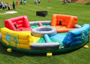 Wholesale Giant Inflatable Sports Games Human Hungry Hippo Chow Down 6 M Diameter from china suppliers