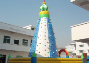 Wholesale Tall Inflatable Sport Games / Climbing Wall For Amusement Park from china suppliers