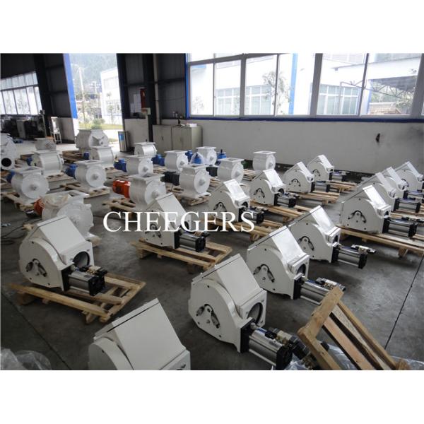 OEM Plug Diverter Valve Granules Conveying Reversing Manually Controlled