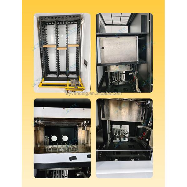 32 Inch Touch Screen Coin Banknote Qr Code Self-service Elevator Pizza Vending Machine Automatic