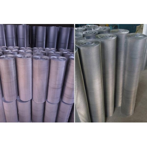 Aluminium 0.2m Width Expanding Wire Mesh Small Hole Size Metal Grill