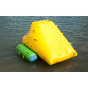 Wholesale Commercial Grade 0.9mm PVC tarpaulin Inflatable Iceberg YHIB 006 for seaside from china suppliers