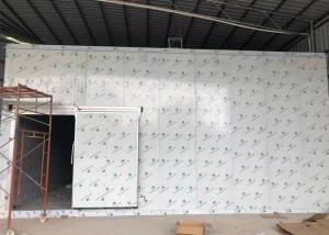 China Cam Lock PU Panels Walk In Cold Room Freezer For Chicken Beef Modular Storage Room on sale