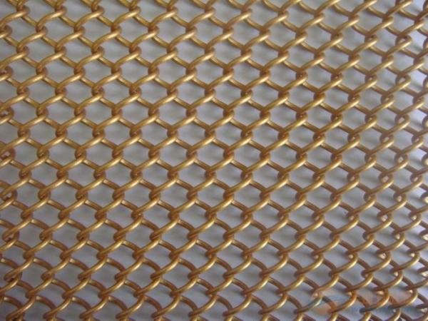 Architectural Stainless Steel Wire Mesh Screen For Metal Curtains And Separations