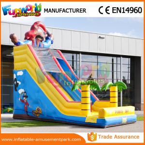 Wholesale Inflatable Dry Slide Mini Slip 0.55MM PVC Tarpaulin Inflatable Slide For Kids from china suppliers