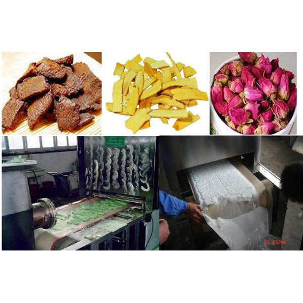 Seafood Microwave Drying Machine High Efficiency , Industrial Microwave Drying Equipment