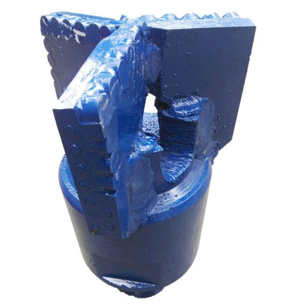 Api Certificated 3 Wings / Blades Pdc Step Drag Bits For Water Well Drilling