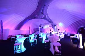 Wholesale UV - Resistance Lighting Dome Party Inflatable Tent For Stage Cover 30m from china suppliers