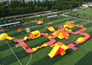 Wholesale Giant Inflatable Floating Water Park / 0.9mm Pvc Tarpualins Inflatable Water Sports from china suppliers