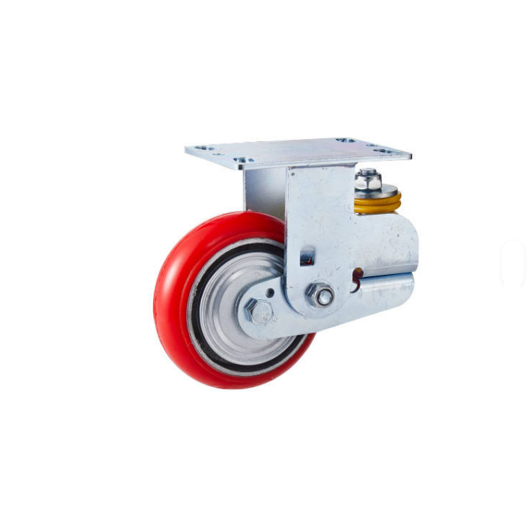 Heavy Duty High Load Capacity Universal Casters Wheels Spring Loaded Shock Absorbing Casters Wheels