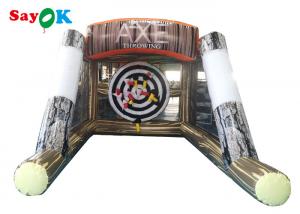 Wholesale 4.8x3x2.6m Outdoor Inflatable Sports Games 0.55MM PVC Tarpaulin Inflatable Target Game from china suppliers