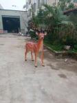 animal statue elk sculptures statues of fiberglass nature painting as decoration