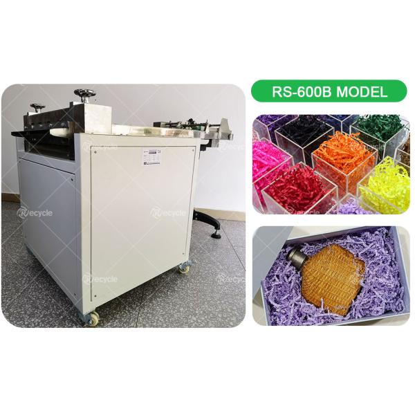 Crinkle Cut Paper Shredding Machine Paper Filler Shredding Machine