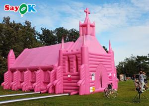 Wholesale Inflatable House Tent Custom PVC Inflatable Dome Tent Quick Install Church House Tent from china suppliers