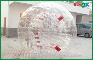 China Inflatable Soccer Ball Game Commercial PVC Zorb Ball For Sports Game , Giant Inflatable Ball on sale