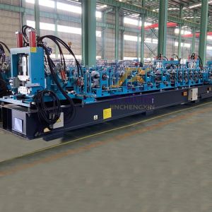 Wholesale 25m/Min Size Interchangeable CZ Purlin Roll Forming Machine Hydraulic Motor Drive from china suppliers
