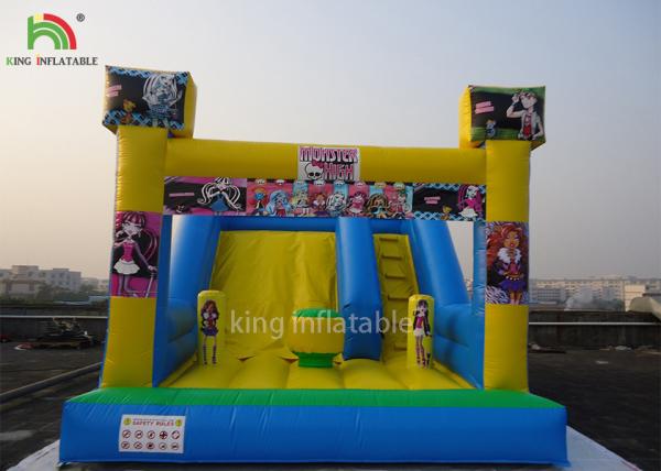Quality Commercial Inflatable Dry Slide For Parties Rental Customized Size for sale