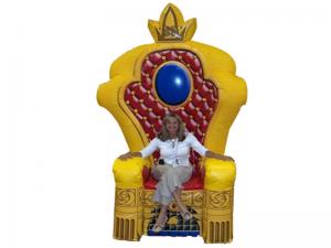 Wholesale Advertising Inflatable King Chair from china suppliers