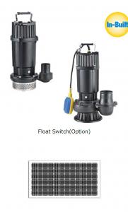 China DC Brushless Submersible Solar Water Pumping System For Home Use / Farm / Domestic Use on sale