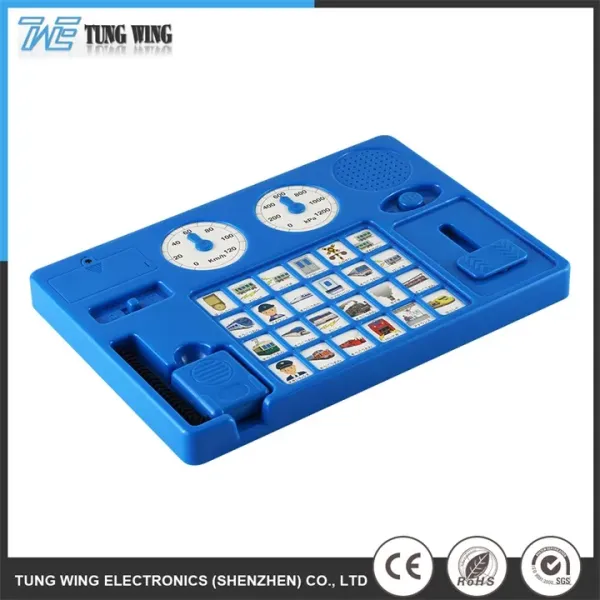 ABS Material Sound Book with Remote Control and Sound Recording for Educational Toys