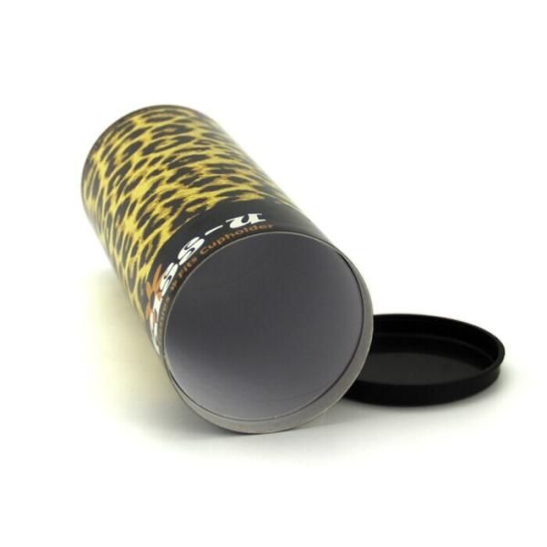 OEM Labeling Tissue Paper Tube Packaging with Recyclable Strech Cap