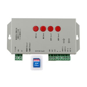 Wholesale 2048 Pixels LED Pixel Controller , Programmable LED Strip Controller T1000s from china suppliers