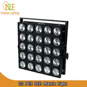 Wholesale Guangzhou Factory Stage 25 pcs LED matrix light RGBW 4 in 1 Led Moving Head Light DMX512 from china suppliers