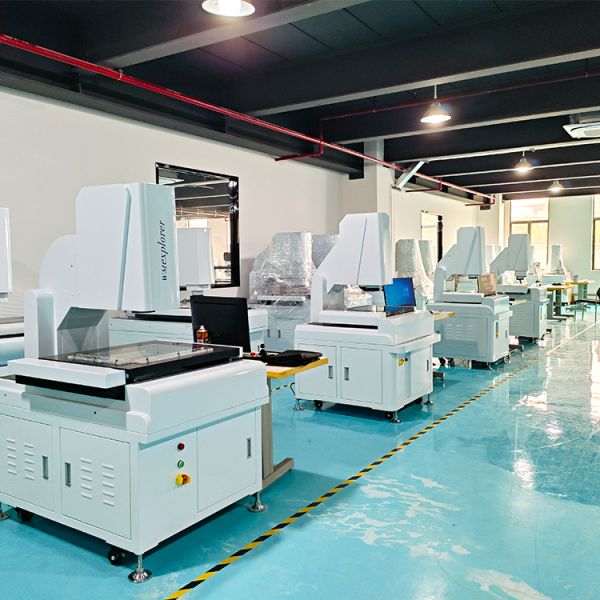 Advanced vision measurement system assembly in progress