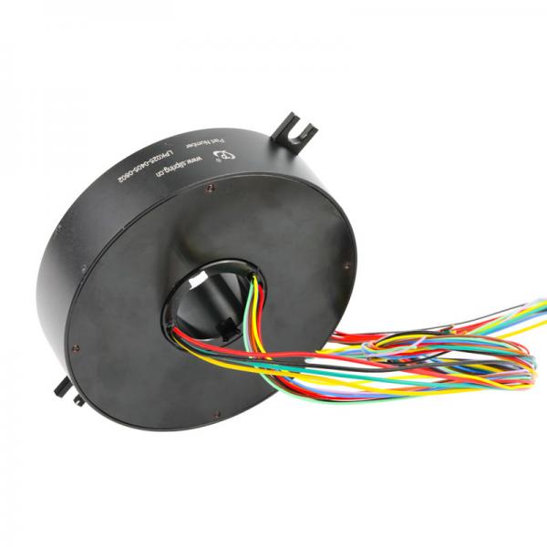 Quality Pancake Slip Ring of 12 Circuits with φ25mm Through Hole 240VAC / VDC for sale