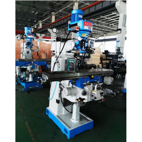 Universal Milling And Drilling Machine , Vertical Turret Milling Machine for Metal Milling