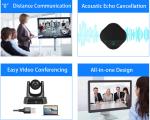 Full HD Video Conference Camera Group RS232 RS485 Control Protocol