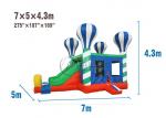 playground kids inflatable balloon castle inflatable bounce house with slide