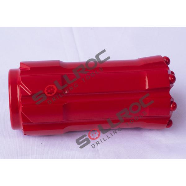 Red Thread T60 Button Bit , Top Hammer Drill Bits For Production Drilling
