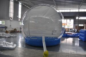 Wholesale Stock on sale inflatable snow show balls, Christmas snow globe,inflatable Christmas display ball for decoration from china suppliers