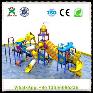 Wholesale Children Water Play Park Plastic Slides Water Park Slide for Sale from china suppliers