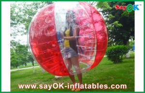 China Giant Inflatable Football PVC/TPU Soccer Colors Inflatable Bumper Ball Bubble Body Ball For Football Playing on sale