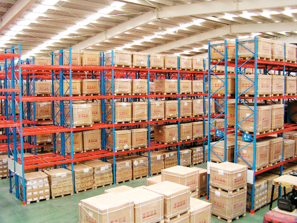 Customized Industrial Warehouse Selective Steel Storage Pallet Rack System