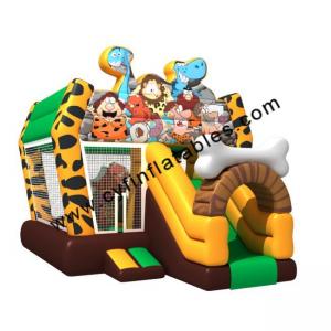 Wholesale PVC Multi Color Selection Animal Inflatable Bounce House With Slide from china suppliers
