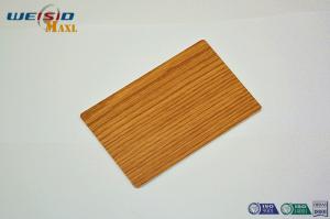 Wholesale Architectural Interior Decorative Metal Wall Panels with wood looking film from china suppliers