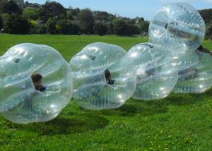 China PVC Bumper Bubble Ball For Soccer , 1.2m 1.5m 1.7m Human Inflatable Bumper Ball For Adult on sale