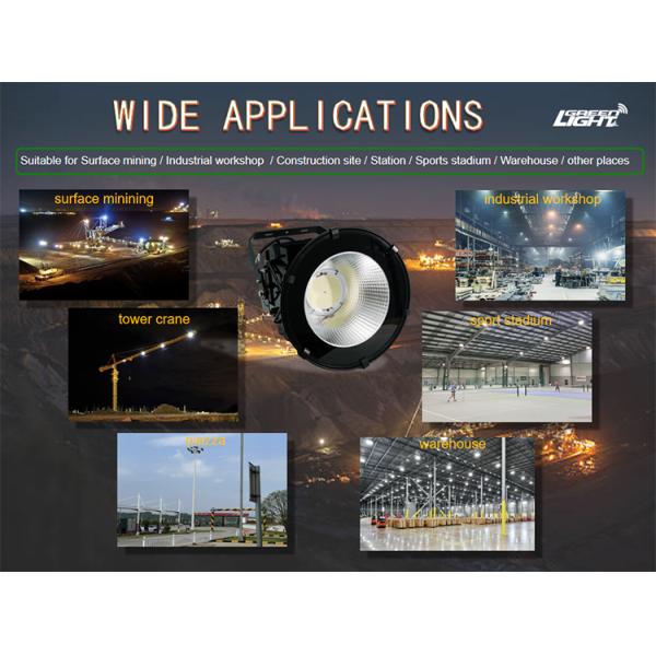 200W 500W IP66 High Efficiency LED High Flood Light Energy Saving Industrial Bay Light for Metallurgical