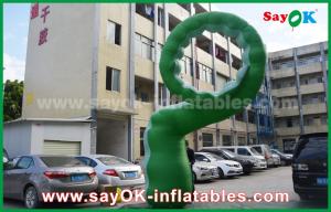 Wholesale Green Oxford Cloth Inflatable Cartoon Characters / Inflatable Caterpillar from china suppliers