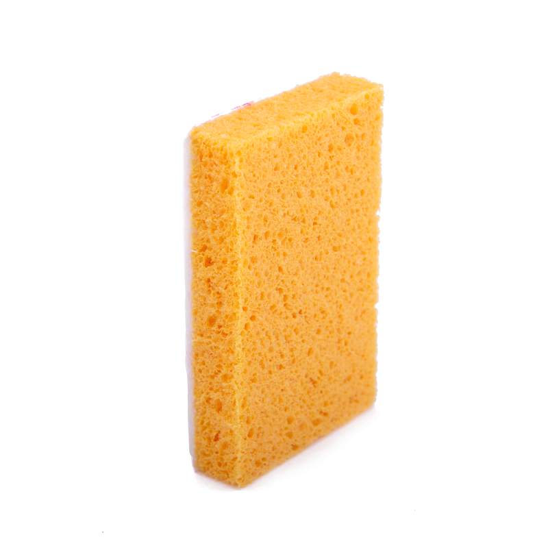 Printed Cellulose Cleaning Sponge Natural Material For Kitchen Bath Use